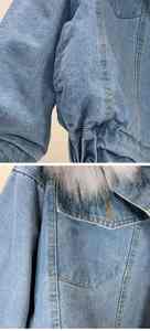 Chaqueta de Mezclilla Estilosa para Mujer, Ropa Casual, Venta al Por Mayor OEM, Chaqueta de Mezclilla de Algodón de Alta Calidad para Damas, Chaqueta de Mezclilla Personalizada en Venta - Product Image 4