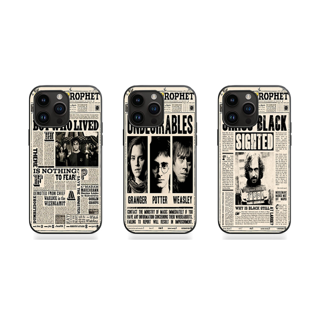 Shocking Proof Harry Anime 3D Lenticular Phone Case 200Designs 3D Motion Phone Case Compatible with Samsung I Phone Huawei