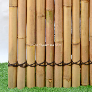 รั้วไม้ไผ่ครึ่งแผ่นไม้ไผ่ธรรมชาติ3แผ่นแผ่นไม้ไผ่ธรรมชาติสำหรับตกแต่งบ้านและสวน - Product Image 5