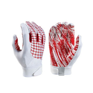 Service OEM Gants de football américain Confortable conception personnalisée taille vente en gros coupe-vent antidérapant Gants de football américain - Product Image 1