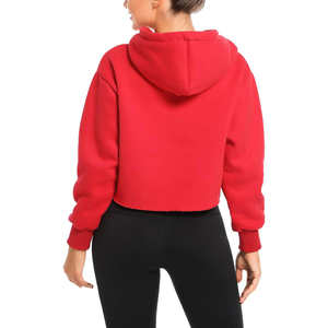 Ensemble de survêtement pour femme, pantalon de jogging empilé, ensemble de survêtement, impression personnalisée en relief, haut court à capuche et pantalon de jogging évasé - Product Image 6