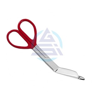 Tijeras Quirúrgicas Lister para Vendajes, 5.5 Pulgadas, Mango en Forma de Corazón, Tijeras Médicas de Cartón y Tela - Product Image 1
