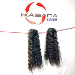 100% Remy fabricant vierge cuticule aligné faisceaux temple indien extensions de cheveux humains naturels - Product Image 2