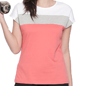 T-shirts personnalisés pour femmes en gros – Col rond en coton de haute qualité pour le sport, la course et les loisirs – Chemises décontractées élégantes pour femmes - Product Image 5