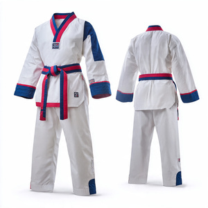 Boxing Taekwondo Suits Sportswear <b>Trainer</b> Martial Arts Wear Suit High Quality Taekwondo Uniforms - Product Image 2