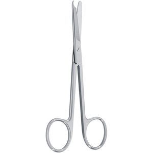 Tijeras quirúrgicas de la mejor calidad, hoja recta de 4,5 pulgadas, Tijera para sala de Cirugía de Hospital quirúrgico Dental de medio oro - Product Image 2