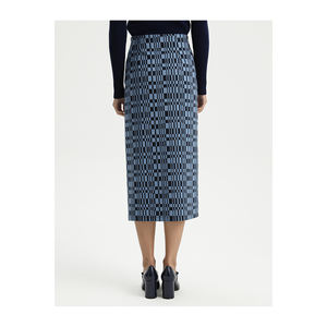 Falda Estampada con Abertura de Mezcla de Viscosa para Mujer BGN - Turquía - Product Image 5