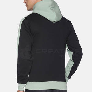 Pakistan Fabrication Hommes Casual Pull À Capuche Logo Imprimé Personnalisé Marron Solide Motif À Capuche Fermeture Éclair Conception 100% Coton - Product Image 4