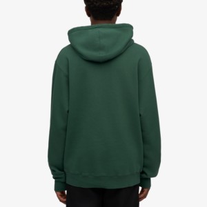 Venta al por mayor de ropa de calle de alta calidad personalizado propio logotipo de color sólido cálido polar interior cómodo invierno hombres algodón sudaderas con capucha para hombres - Product Image 5