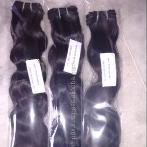 Cabello natural ondulado Cabello natural sin procesar Remy Textura natural Cabello humano Wafting Raw Temple Extensión de cabello virgen indio ondulado rizado - Product Image 6