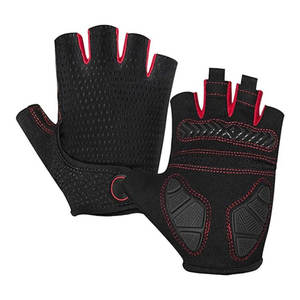 Gants de cyclisme personnalisés de haute qualité en cuir véritable multicolore pour les gants d'hiver de sports de plein air par les gants de cyclisme d'été du Pakistan - Product Image 2