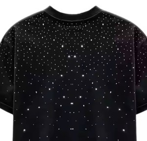 เสื้อยืดผู้ชายคุณภาพสูงผลิตจากปากีสถานออกแบบได้ตามที่ต้องการแห้งเร็วระบายอากาศผ้าแคนวาสสีดำราคาถูก10ชิ้น - Product Image 5
