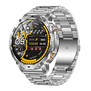 Smart <b>Watch</b> AK102 1.7 Inch IPS GPS Outdoor <b>Sport</b> Men Stainless Steel Band IP68 Waterproof Heart Rate Tracker Fitness <b>Watch</b> - Product Image 1