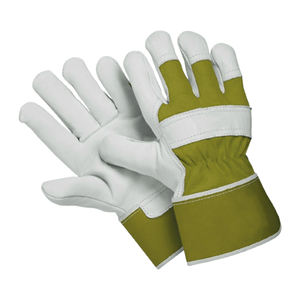 Guantes de trabajo de cuero de nueva calidad a la venta con la mejor protección de seguridad de mano superior con guantes de cuero de transferencia de calor para hombres - Product Image 3