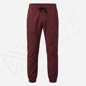 Pantalones Deportivos de Algodón y Poliéster 100% para Hombre, Puños Acanalados, Cintura Diseñada para Mayor Comodidad, Ejercicio, Caminar, Color Personalizado, Pantalones Deportivos para Gimnasio - Product Image 1
