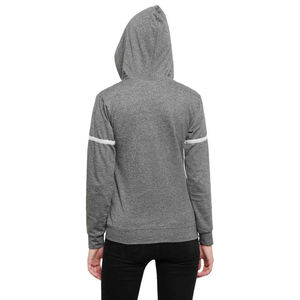 Fashionable Women's Hoodies Sweatshirt <b>Screen</b> Print Logo Pullover Stylish Customized Design Ladies Hoodies With Customized Logo - Product Image 2