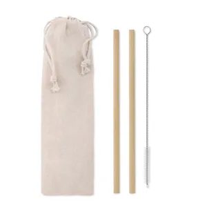 Eco-Friendly Natural <b>Straw</b> Bamboo <b>Drinking</b> <b>Straws</b> Eco-Gadgets - Product Image 1