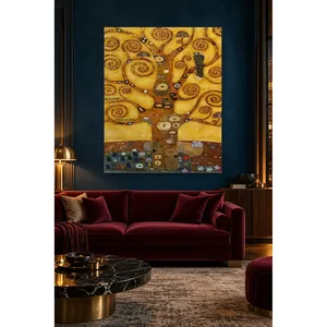 Fida Gustav Klimt <b>Tree</b> of Life Gold <b>Spirals</b> Canvas Print - Product Image 5