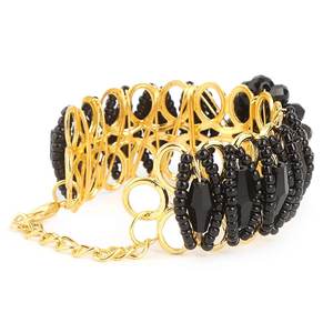 กำไลข้อมือแฟนซีสำหรับเด็กผู้หญิง - สีดำ - Product Image 3