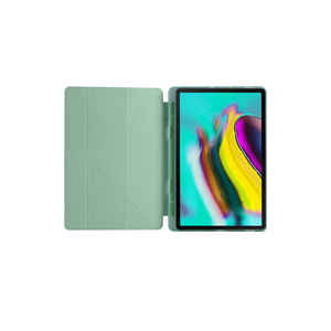Netzy 2020 <b>for</b> Samsung <b>for</b> Galaxy Tab A7 10.4 T500 Case SAFA Tri-Folding <b>Stand</b> <b>Tablet</b> Cover with Pen Slot Navy Blue PU <b>for</b> - Product Image 5