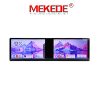 Système Android MEKEDE, double écran tactile, 8 cœurs, navigation automobile pour modèle de voiture universel, prise en charge de la fonction 360