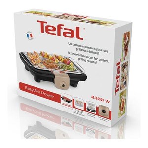 Barbecue électrique Easygrill 2300W noir pour cuisson intérieure et extérieure - Product Image 2