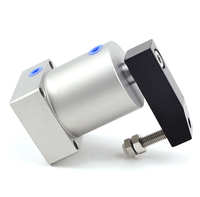 Élément pneumatique d'angle rotatif à serrage par piston en acier inoxydable SCD100x25 pour moteur de camping-car