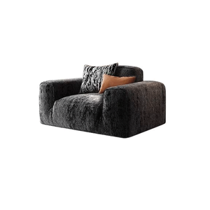 En Tendencia: Juego de Sofás Cuadrados de Estilo Italiano Moderno para Villa, Sillones Envasados al Vacío - Product Image 6