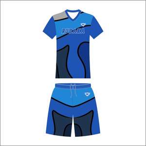 Uniformes de Fútbol Personalizados al por Mayor 2024, Camisetas y Pantalones Deportivos con Números Impresos Digitalmente, Alta Calidad, 100% Poliéster para Hombre - Product Image 5