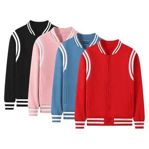 Chaqueta Universitaria de Béisbol de Lana y Poliéster Grueso para Hombre, Personalizada de Alta Calidad, Estilo Urbano Informal, con Botones, Bordada - Product Image 1