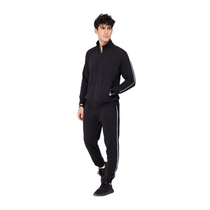 Ensemble de survêtement à capuche et sweat-shirt pour homme, survêtement de sport, de grande taille, avec fermeture éclair personnalisée, vente en gros - Product Image 2