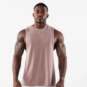 Camiseta sin Mangas de Alta Calidad para Hombre, Transpirable, Estilo Casual de Verano, Tejido de Punto, Precio Bajo, Ropa de Verano - Product Image 2
