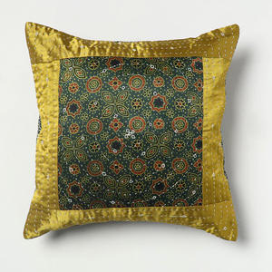 Luxury Boho Striped <b>Cushions</b> High Quality Cotton Mashru <b>Silk</b> Pillowcases Custom Vintage <b>Covers</b> for Home Outdoor Sofas Living - Product Image 2