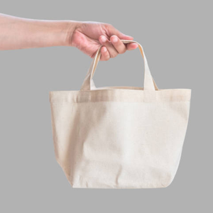 Bolsa de Tela de Algodón Reutilizable Ecológica con Logotipo Personalizado Negro, con Asas de Cinta y Cuerda |   Compra al por Mayor OEM y Uso en la Playa - Product Image 4