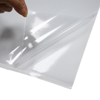Portadocumentos Transparente Extraíble y Reposicionable UCI, con Carga Rápida, Inserto Triangular para Exhibición en Vidrio de Pared (A3/A4/A5/A6)
