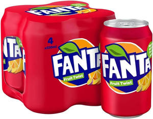 Fanta Orange boisson gazeuse 330ml peut vente en gros fournisseur de boissons Coca Cola - Product Image 2