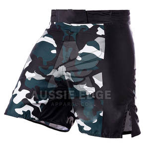 Nuevos Shorts MMA de Color Sólido para Hombre, Servicio OEM, Shorts MMA Personalizados al por Mayor - Product Image 4