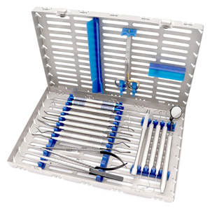 Ensemble d'instruments de chirurgie dentaire orale extrayant le kit d'instruments de forceps d'ascenseurs - Product Image 5