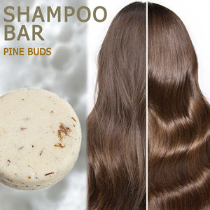 Jabón para el Cuidado del Cabello Hidratante, Refrescante y Nutritivo, Champú de Pino en Barra Sólida de Alta Calidad 2 en 1, Anticaspa, Limpieza Suave - Product Image 3