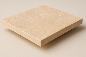 600x600mm kem màu be đánh bóng gạch sứ thiết kế đá cẩm thạch tinh tế cho nội thất hiện đại và tối giản - Product Image 4