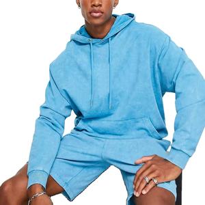 Sudadera con Capucha Estilo Acid Wash, Sudadera con Capucha Extra Grande, Sudadera con Capucha Acid Wash Hecha a Medida, Logotipo Serigrafiado, Precio de Mayoreo de Moda 2026 - Product Image 3