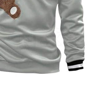 Ropa de moda Personalizada Hombres Bordado Sudaderas Mangas largas Hombres Bordado Sudaderas - Product Image 4