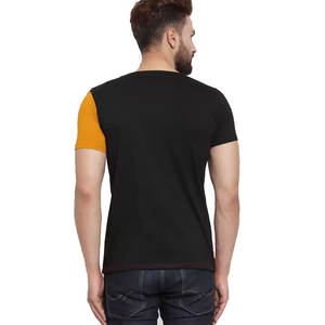 Camisetas informales de color sólido a la moda con logotipo personalizado para hombre, stock de ropa a granel, mezcla de ropa, Bale Ringer, camiseta hecha en Pakistán - Product Image 4