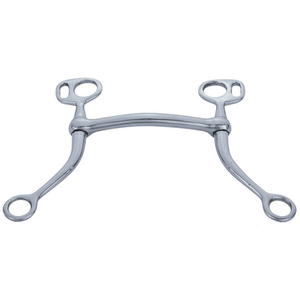 Mèche en acier inoxydable lourd anneau de cheval bouche articulée anneau lâche mèche pour fournitures mèches de cheval de haute qualité conception personnalisée - Product Image 6