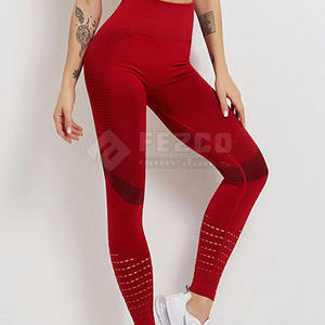 <b>Top</b> Premium Quality Custom Logo Women Active Wear Yoga <b>Leggings</b> <b>And</b> <b>Tops</b> Fitness Yoga Set - Product Image 5