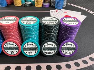 Jetons de Poker en céramique professionnels entièrement personnalisables, 10g et 40MM, avec couleur et logo personnalisés - Product Image 2