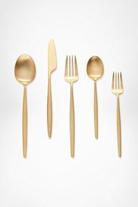 Cubiertos de Metal de alta calidad a bajo precio, tenedores y cucharas para restaurante, cubiertos dorados de acero inoxidable a granel, cubiertos, utensilios de cocina - Product Image 5