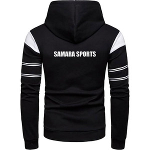 Sudadera con capucha de lana suave de alta calidad para hombres y mujeres Diseño de impresión en relieve con cremallera Ropa de invierno - Product Image 2