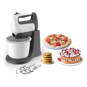 Pour <span class=keywords><strong>Moulinex</strong></span> HM464110 500W Préparateur culinaire avec <span class=keywords><strong>bol</strong></span> sur socle Blanc et Gris - Product Image 6