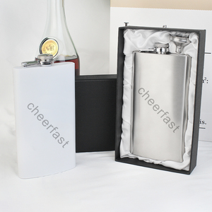 Petaca Blanca a Prueba de Fugas al por Mayor con Juego de Embudo, Petaca de Grado Alimenticio de 12 oz, Petacas a Prueba de Fugas para Licor - Product Image 3